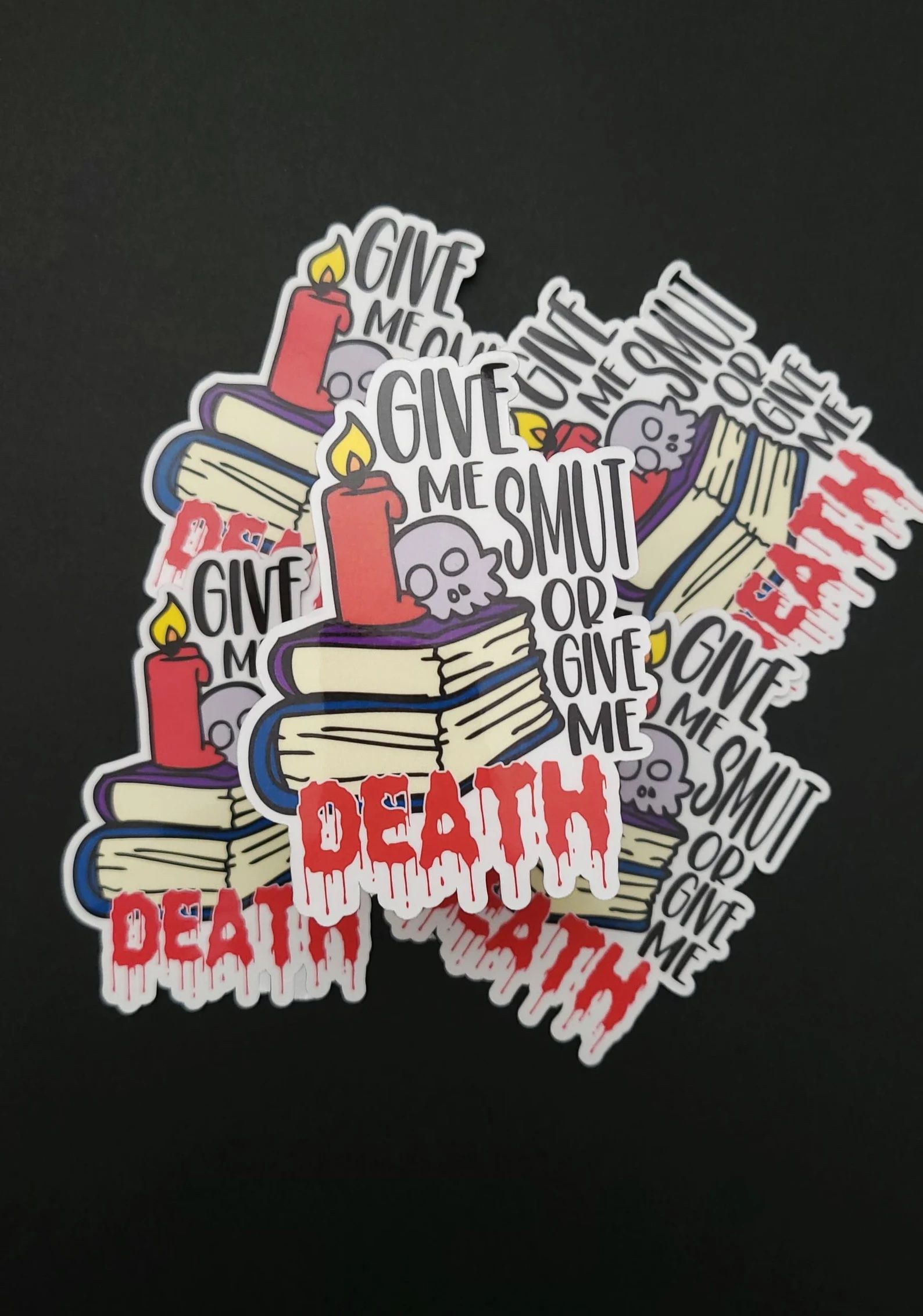 give me smut or give me death sticker