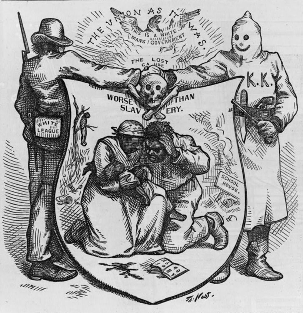 The Union as it Was political cartoon
