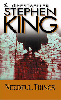 Needful Things by Stephen King book cover