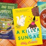 cozy mystery cover collage