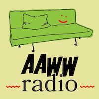 A graphic of the logo for AAWW Radio