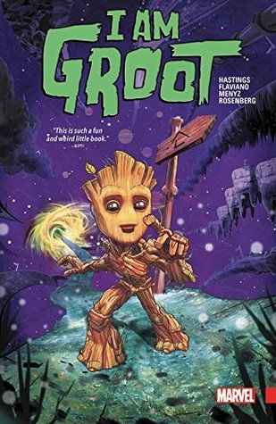 I Am Groot Comic Book Cover