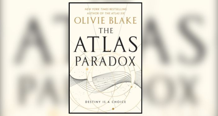 Book cover of The Atlas Paradox by Olivie Blake