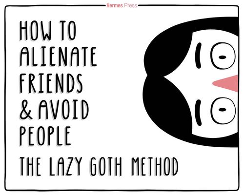 The Lazy Goth Method by Molly Mercier cover