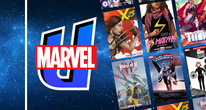 image source: Marvel Unlimited Logo from Google Play (https://play.google.com/store/apps/details?id=com.marvel.unlimited&hl=en_US&gl=US) edited in Canva