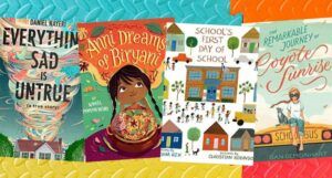 collage of children's book deals for August 10 2022