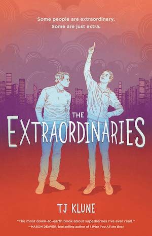 The Extraordinaries by TJ Klune book cover
