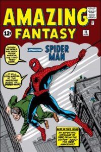 cover of Amazing Fantasy #15 (1962) by Stan Lee & Steve Ditko