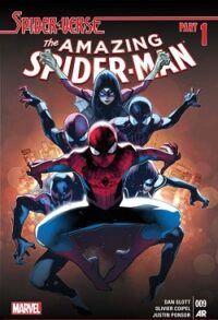 cover of Spider-Verse Vol.3 #9-15 (2014-2015) by Dan Slott, Olivier Coipel & Guiseppe Camuncoli BIPOC