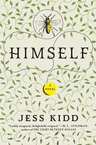 A graphic of the cover of Himself by Jess Kidd