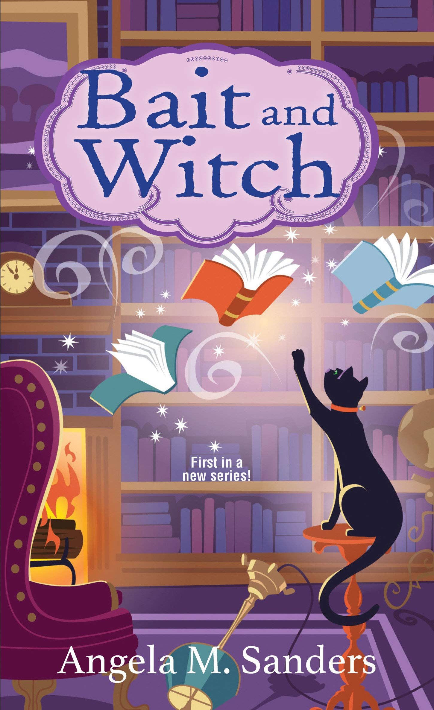 Book cover for Bait and Witch by Angela M. Sanders