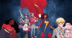characters from Nubia, Mooncakes, and Ms. Marvel comics and webtoons for easy DIY costume ideas