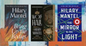 A set of books by author Hilary Mantel
