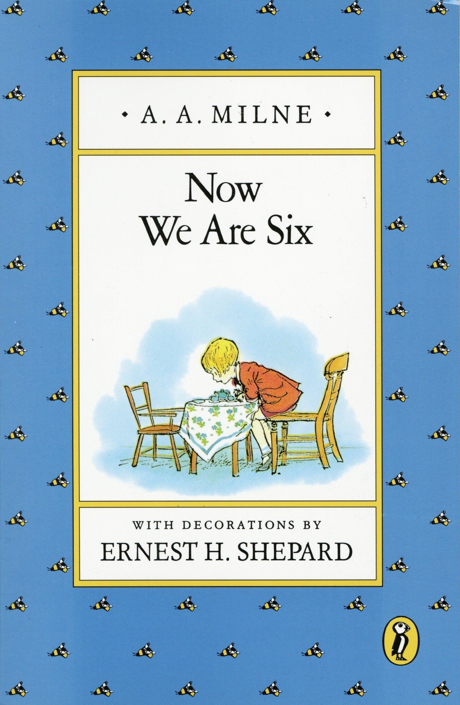 Book cover of Now We Are Six by A.A. Milne