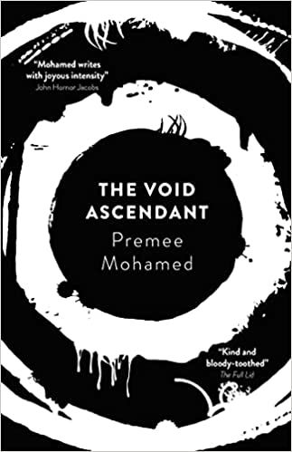 cover of The Void Ascendant by Premee Mohamed; black and white swirls