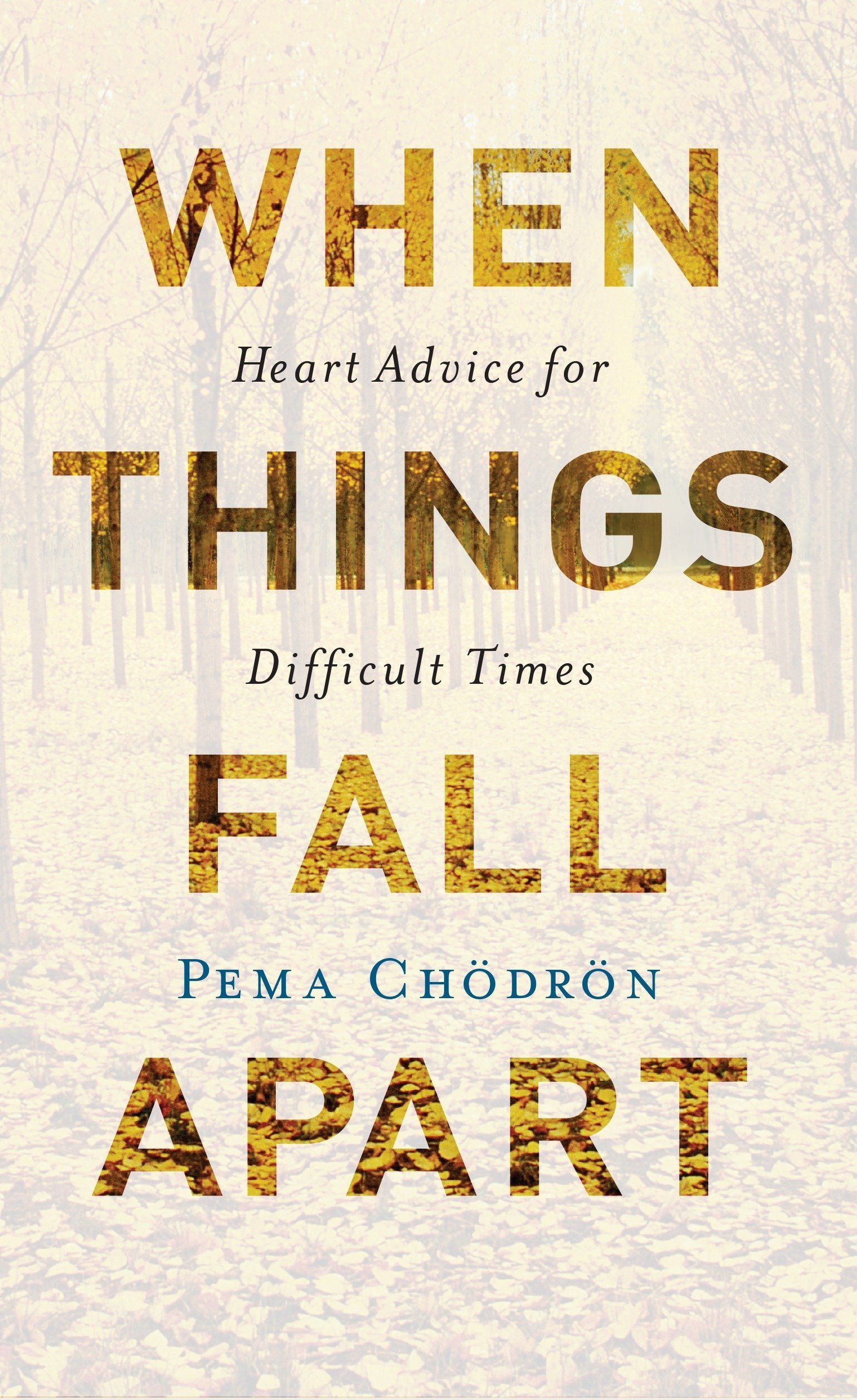 When Things Fall Apart: Heart Advice for Difficult Times book cover