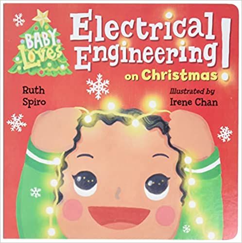 Book cover of baby loves electrical engineering at Christmas
