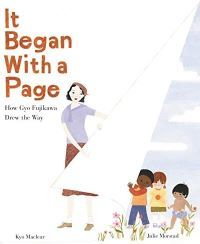 It Began with a Page written and illustrated by Kyo Maclear, illustrated by Julie Morstad cover