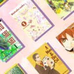 collage of 8+ covers of iyashikei manga