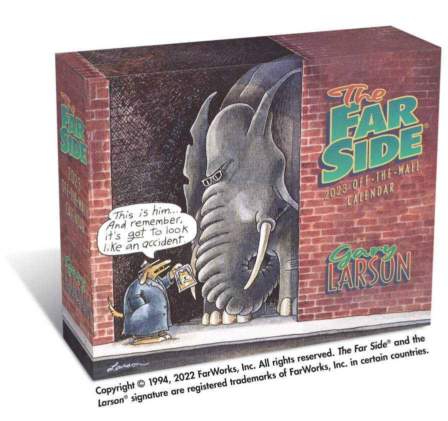 a photo of the The Far Side® 2023 Off-the-Wall Calendar