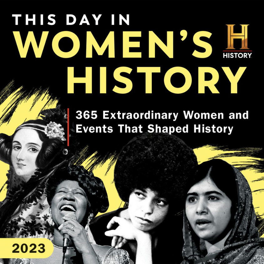 History Channel This Day in Womens History 2023 Desk Calendar