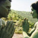 She-Hulk image showing Hulk and She-Hulk smiling at each other