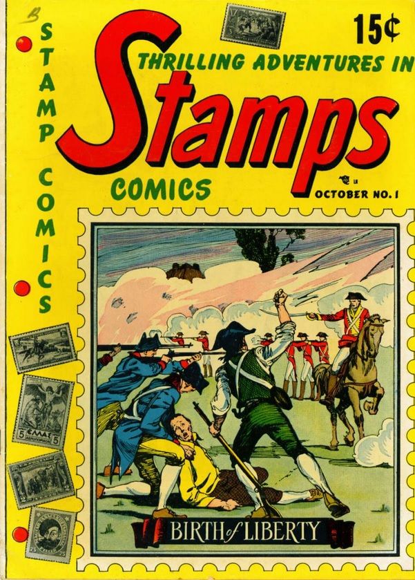 Stamp Comics #1 cover
