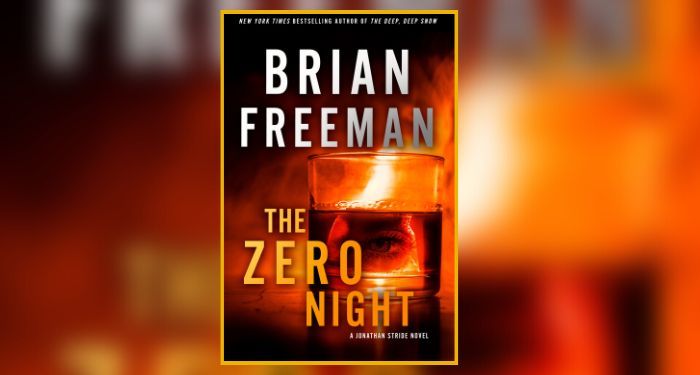 Book cover of The Zero Night by Brian Freeman