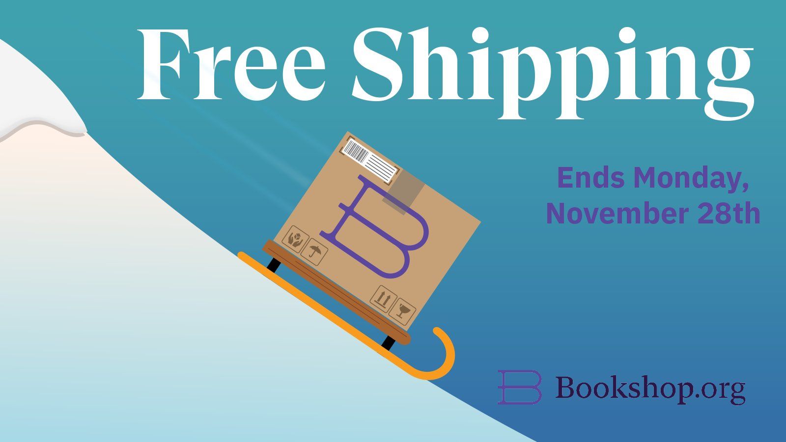 bookshop.org free shipping ad