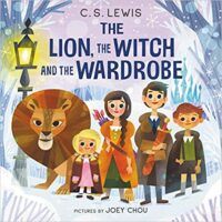 cover of the lion the witch and the wardrobe board book