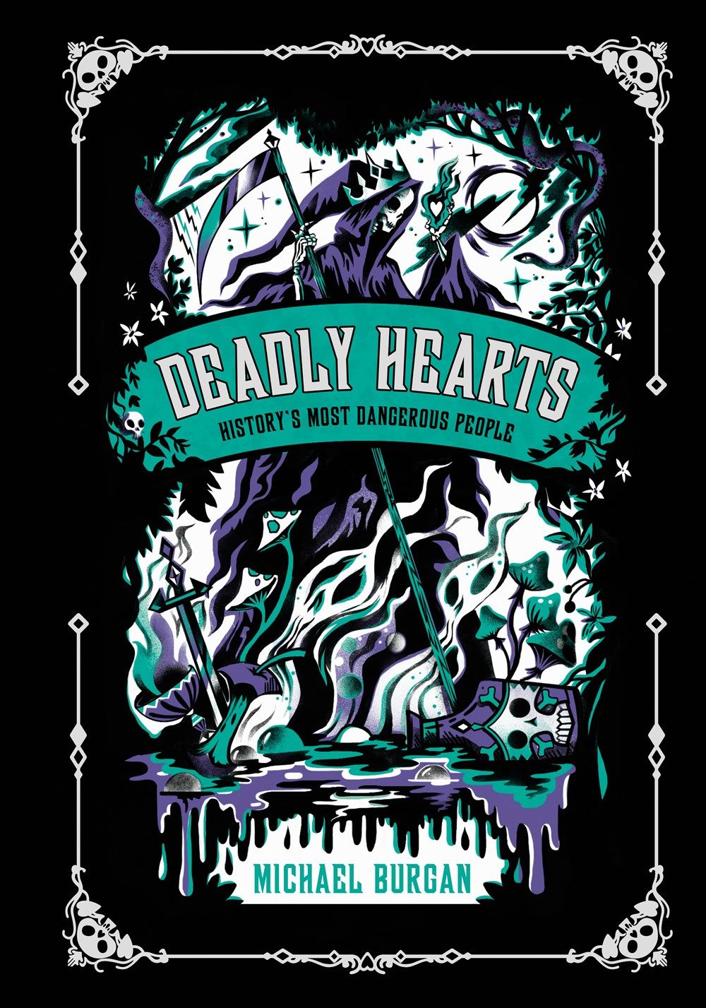 Cover of Deadly Hearts by Burgan