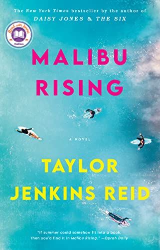 Book cover of Malibu Rising by Taylor Jenkins Reid
