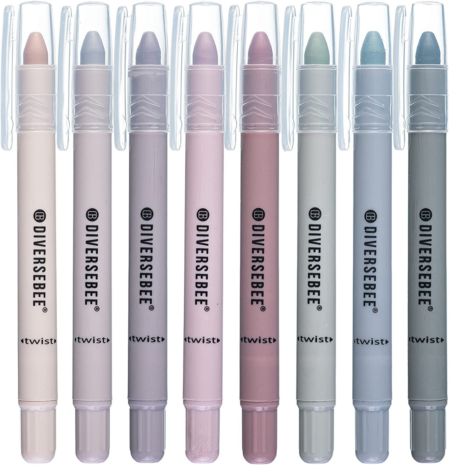 package of no-bleed highlighters in cool tones
