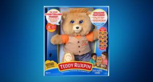 2019 version of the Teddy Ruxpin toy in a box