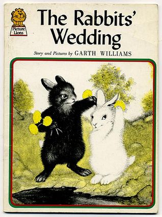 book cover for The Rabbits' Wedding