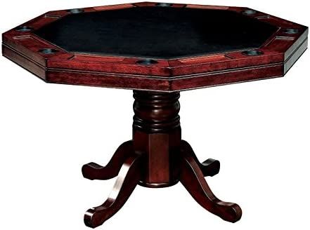 octagon wooden gaming table
