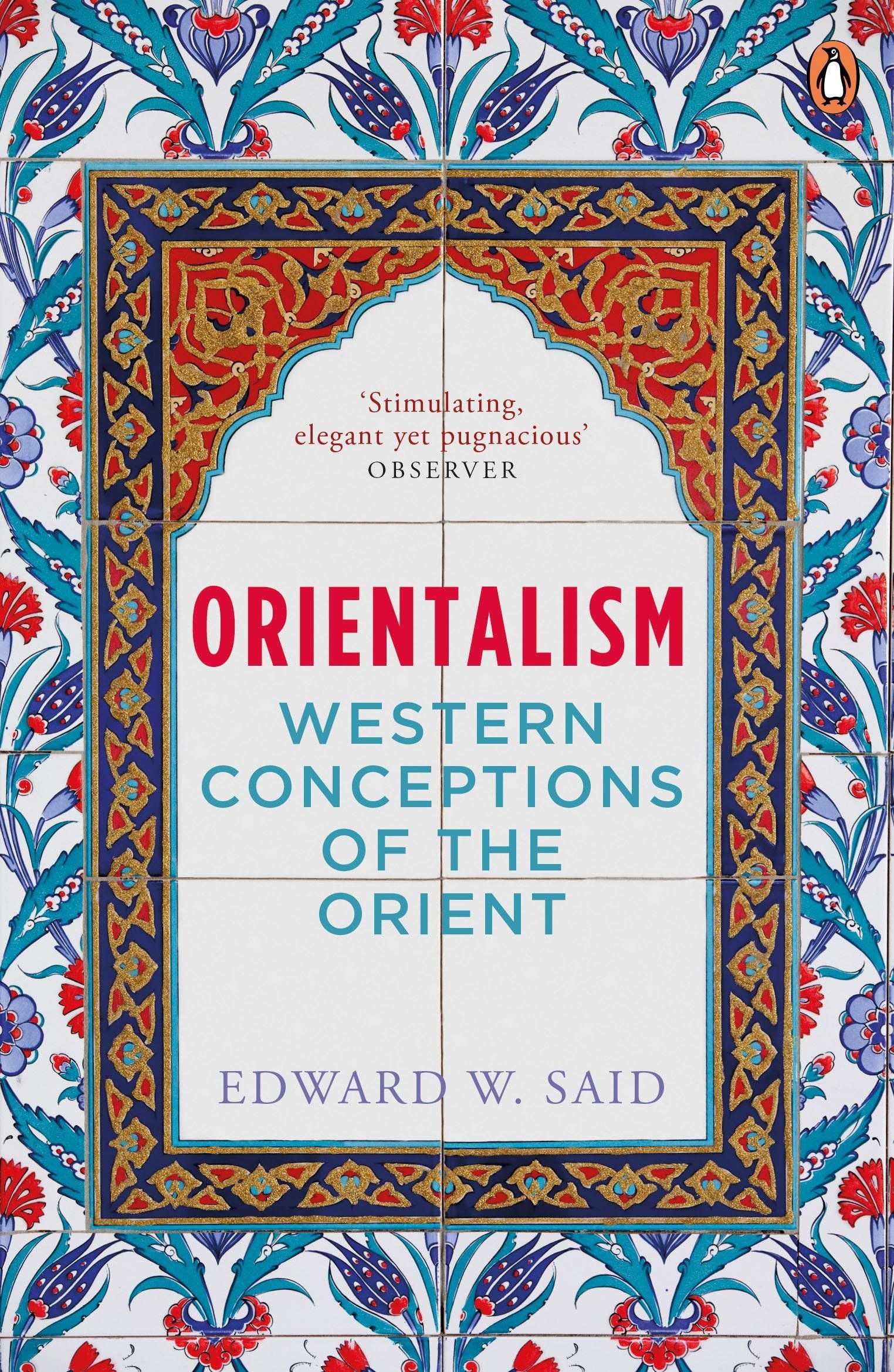 the cover of Orientalism