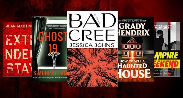 new horror in january 2023 cover collage