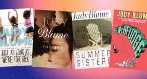 judy blume cover collage