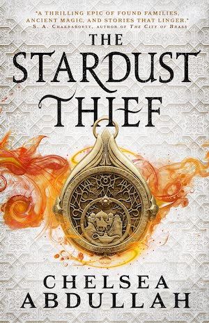 The Stardust Thief by Chelsea Abdullah book cover