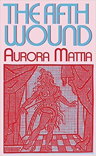 the cover of The Fifth Wound, showing a mythological illustration of a wounded person bleeding