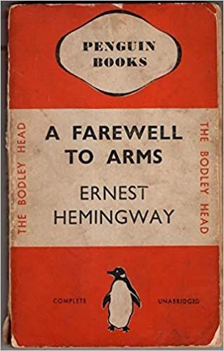 cover of a farewell to arms