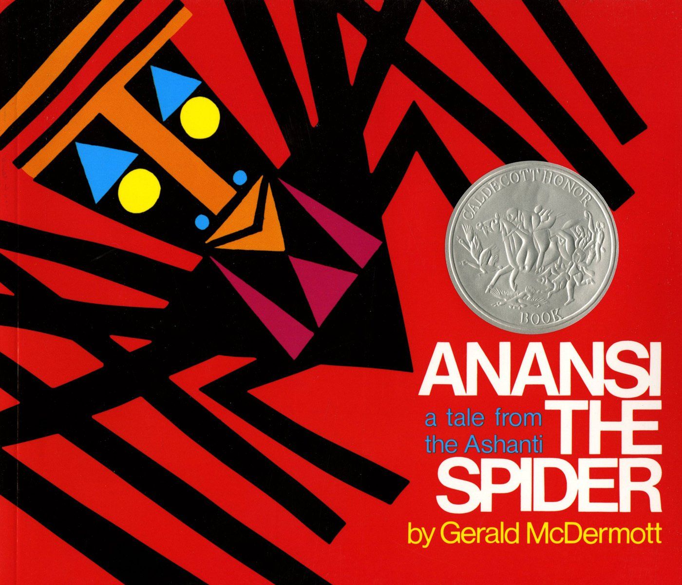 book cover of Anansi the Spider by Gerald McDermott