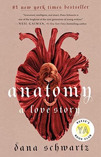 cover of anatomy a love story by dana schwartz