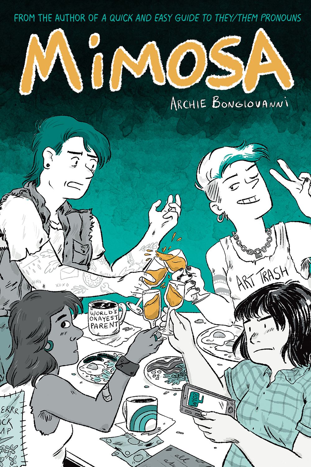 Mimosa Graphic Novel Cover