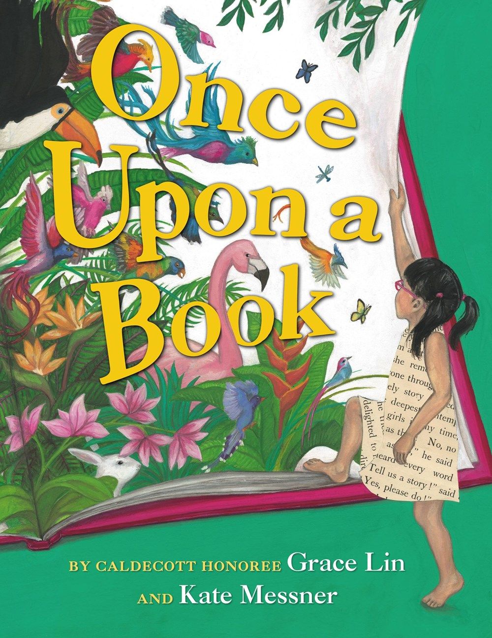 Cover of Once Upon a Book by Lin