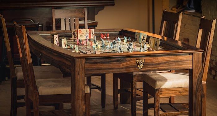 a photo of the Wyrmwood Prophecy DnD table