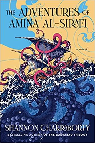 Book cover of The Adventures of Amina al-Sirafi by Shannon Chakraborty