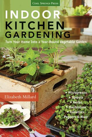 Book cover of Indoor Kitchen Gardening