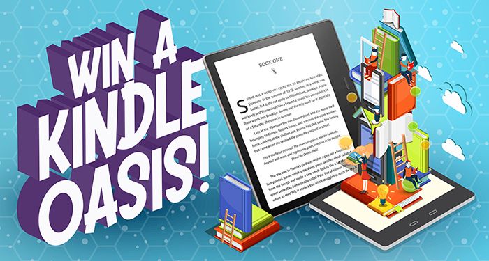 Enter to win a Kindle Oasis